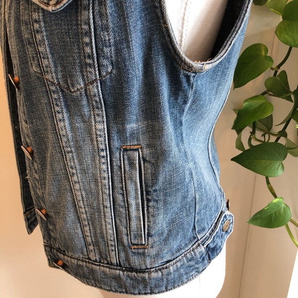 J. Crew Denim Vest - Size XS* - Picture 12 of 13